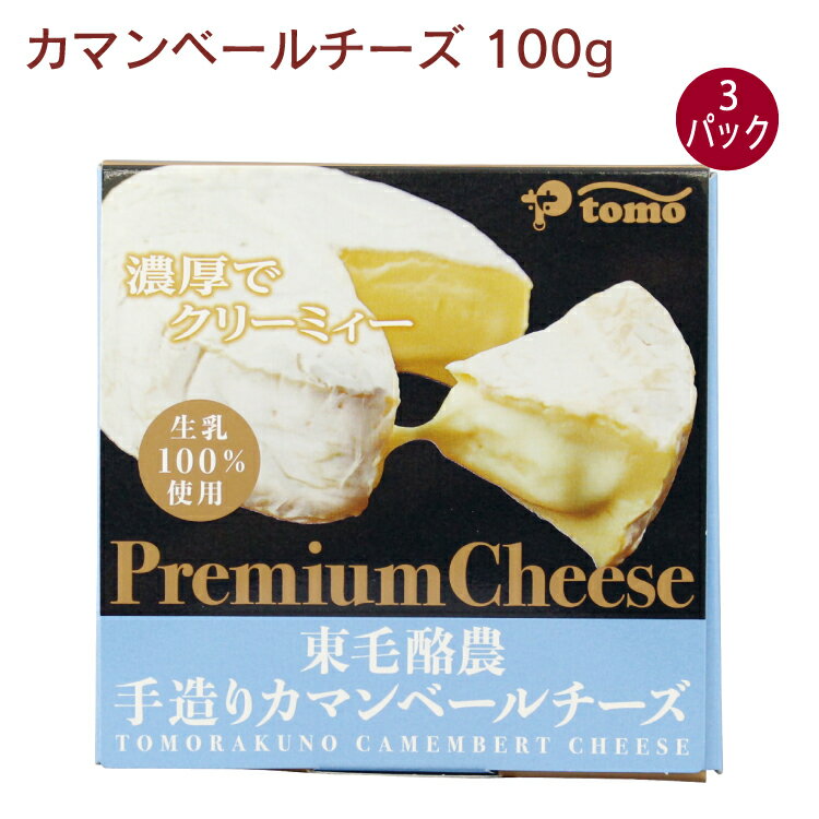 東毛酪農 カマンベールチーズ 100g 3個