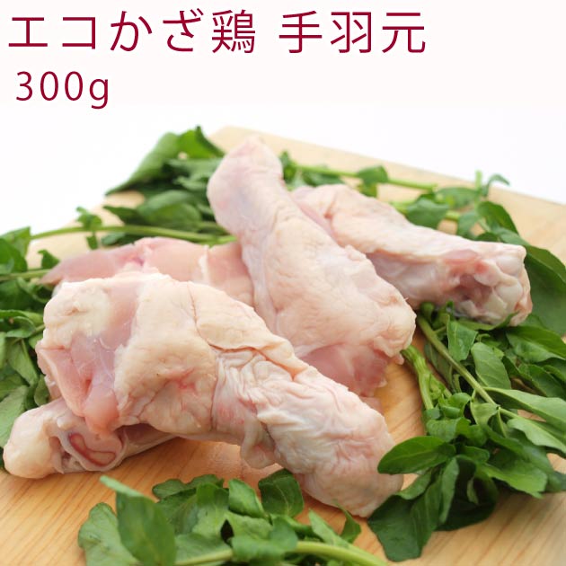 千葉産直サービス エコかざ鶏 ウィング（手羽元） 300g 1パック