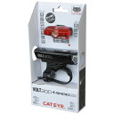 (即納)CATEYE キャットアイ VOLT200(HL-EL151RC) RAPID mini(TL-LD635R) バッテリーライトセット LIGHT ライト (4990173031207)