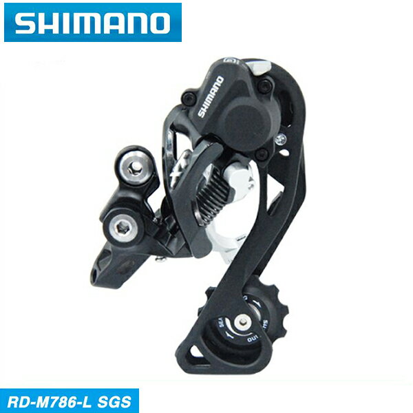 SHIMANO シマノ Deore XT 780 リアディレーラー RD-M786 SGS ブラック(IRDM786SGSL)(4524667299295)