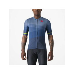 (即納)CASTELLI カステリ ORIZZONTE JERSEY オリゾンテ 半袖ジャージ Mサイズ BELGIAN BLUE メンズ(8056006114557)