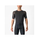 (即納)CASTELLI カステリ AERO RACE 7.0 JERSEY エアロレース 7.0 半袖ジャージ Mサイズ ライトブラック メンズ (80560...