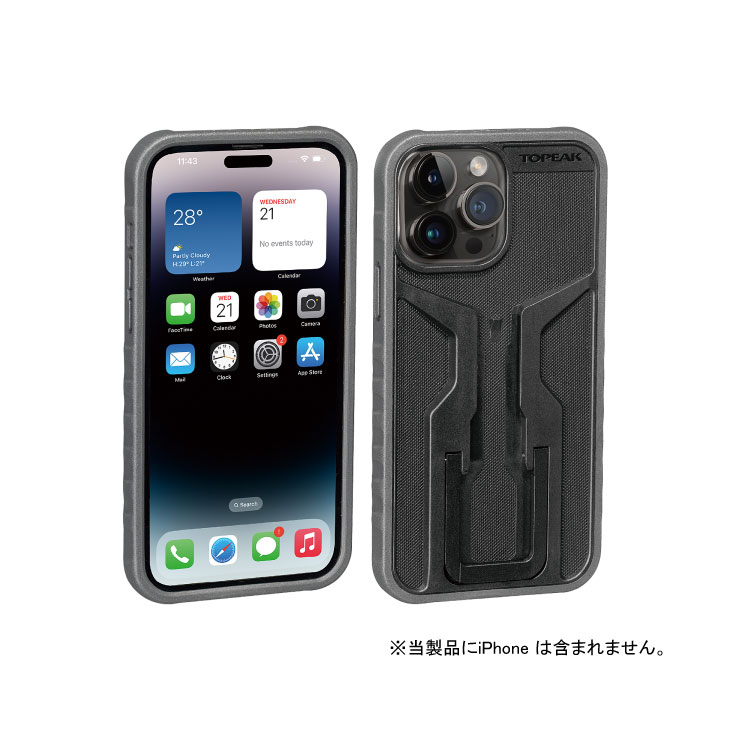 TOPEAK トピーク RIDECASE for iPhone 14 Pro Max ライドケース 単体 iPhone14ProMax用 (BAG48400)(4710069708286)