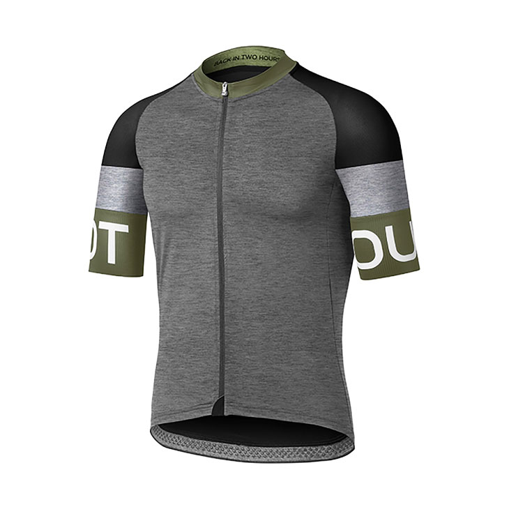 DOTOUT ドットアウト 2023春夏 035962 Spin Jersey スピン ジャージ 865 dark grey-green ダークグレー グリーン 半袖 MEN'S アパレル