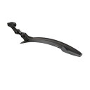 ZEFAL ゼファール Deflector RM60+ ディフレクター RM60プラス MTB リアフェンダー 後フェンダー ブラック (3420582507013)マッドガード 泥よけ(4)
