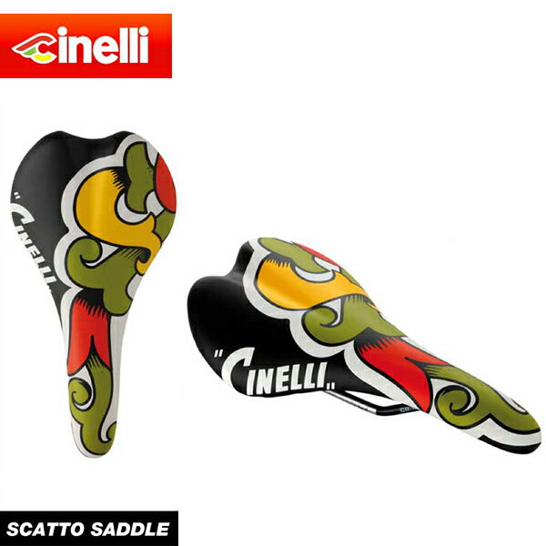 (cinelli) チネリ SADLLE サドル SCATTO SADDLE スカットサドル アラルド(605019-001030)