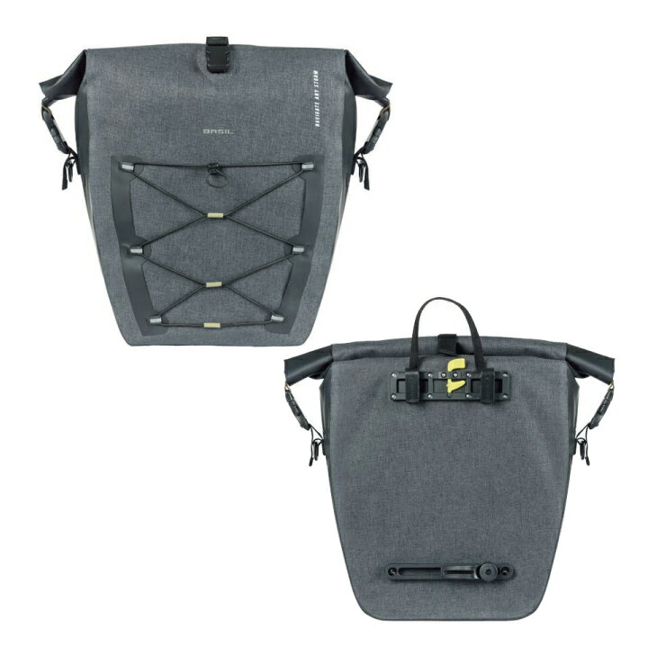 BASIL バジル NAVIGATOR STORM SINGLE PANNIER BAG L ナビゲーター ストーム シングル パニアバッグ 25-31L ブラック (020143)(8715019182617) バッグ 2
