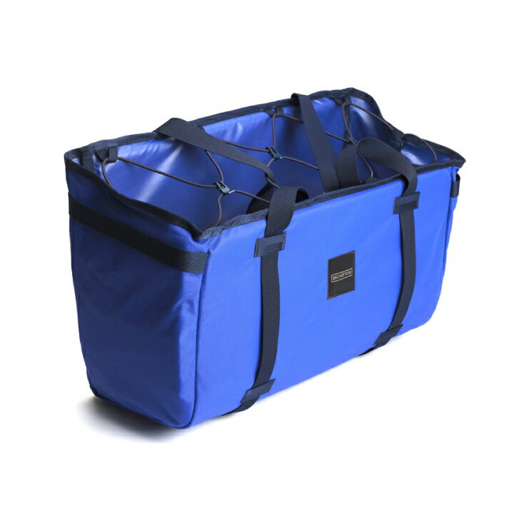 BROMPTON ブロンプトン BASKET BAG LARGE + FRAME Blue バスケットバッグ ラージ +...