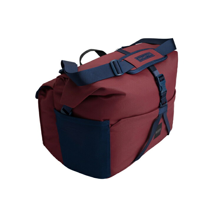 (¨Ǽ)BROMPTON �֥���ץȥ� ROLLTOP BAG LARGE + FRAME PLUM ������ȥå� �Хå� �顼�� + �ե졼�� �ץ�� (Q104137)(5053099271146)