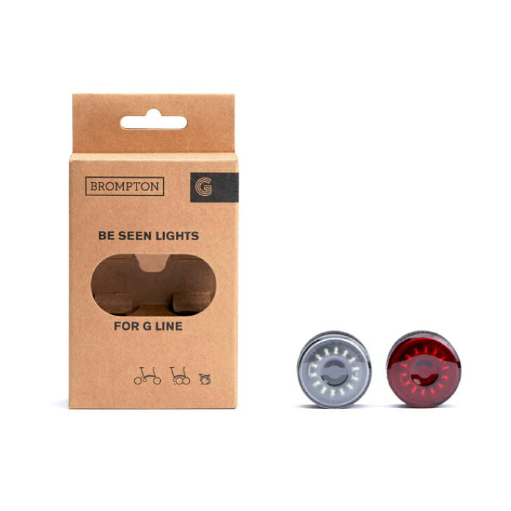 Rakuten - (即納)BROMPTON ブロンプトン Be Seen Lights for G Line Gライン用セーフティ ライト(Q103750)(5053099068104)サブライト