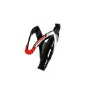 ELITE エリート BOTTLE CAGE ボトルケージ CUSTOM RACE Glossy BLK RED カスタムレースグロッシーブラック レッド(8020775017111)