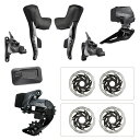 ([)SRAM X FORCE ETAP AXS HRD 2X GROUPSET tH[X C[^bv ANZX HRD 2X O[vZbg u[L fBXN 12s