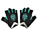 即納あり メール便対応商品 BIANCHI ビアンキ SUMMER GLOVE ADVANCE サマー グローブ アドバンス ブラック チェレステ 指切りグローブ