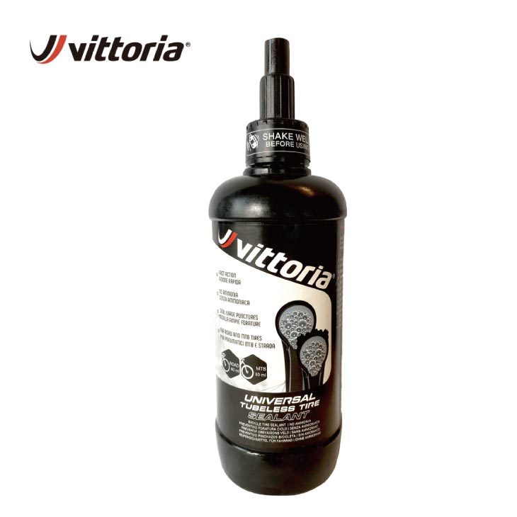 (即納)Vittoria ビットリア UNIVERSAL TUBELESS TIRE SEALANT ユニバーサル チューブレス タイヤ シーラント 250ml (8022530024624)ケミカル用品