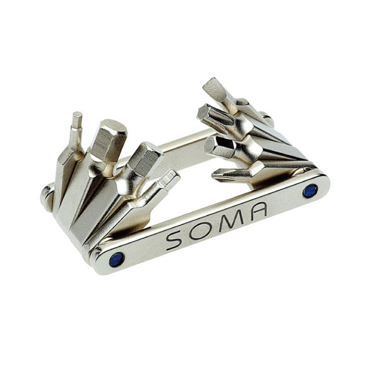 メール便対応商品 SOMA ソーマ ロープロ 8 ポケット ツール TOOL 工具 0849430025173 