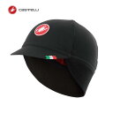 (メール便対応商品)CASTELLI カステリ DIFESA THERMAL CAP ディフェーザ サーマル キャップ ブラック ユニセックス(8055688695361)