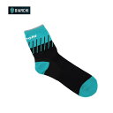 (即納)(メール便対応商品)BIANCHI ビアンキ SOCK ソックス BLACK/CELESTE ブラック・チェレステ (JP213R2502)(4580058477246)ワンサイズ アパレル その1