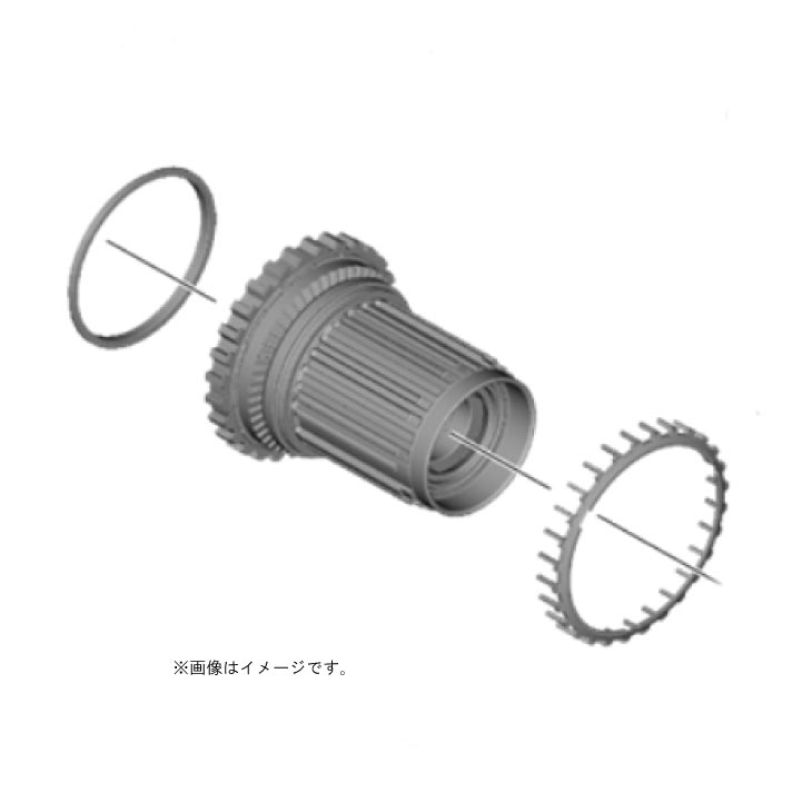 SHIMANO シマノ FREE WHEEL BODY フリーホイールボディ(Y0ML98040)(4550170229887)フリーボディー ホイールパーツ