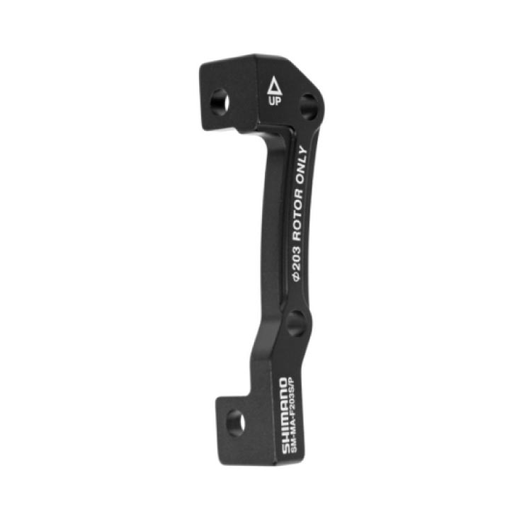 SHIMANO シマノ MOUNT ADAPTER マウントアダプター SM-DBADT S/P フロント ポストマウント203mmローター用(ISMMAF203SPA)(4524667283430)