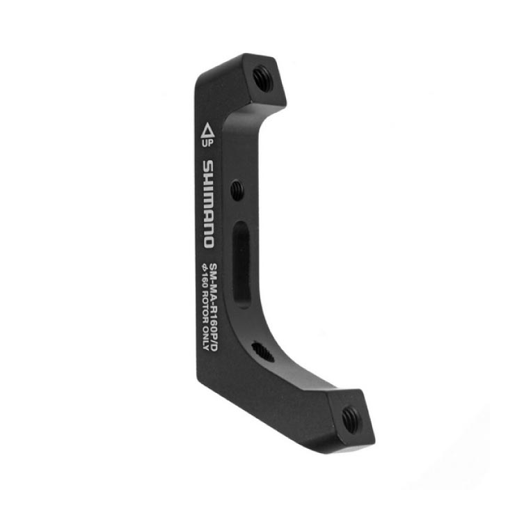 SHIMANO シマノ MOUNT ADAPTER マウントアダプター SM-DBADT P/D リア フラットマウント 160mmローター用(ISMMAR160PDH)(4524667874973)