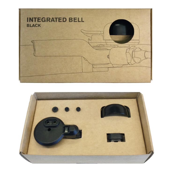 (即納)BROMPTON ブロンプトン INTEGRATED BELL BLACK インテグレーテッド ベル ブ...