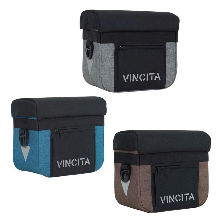 VINCITA B`^ JOHN HANDLEBAR BAG nho[obO 6L obO