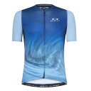 (即納)Oakley オークリー ENDURANCE DAZZLE CAMO JERSEY エンデュランス ダズル カモ 半袖ジャージ GRADIENT SWIRL BLUE/LIGHT BLUE メンズ ウェア