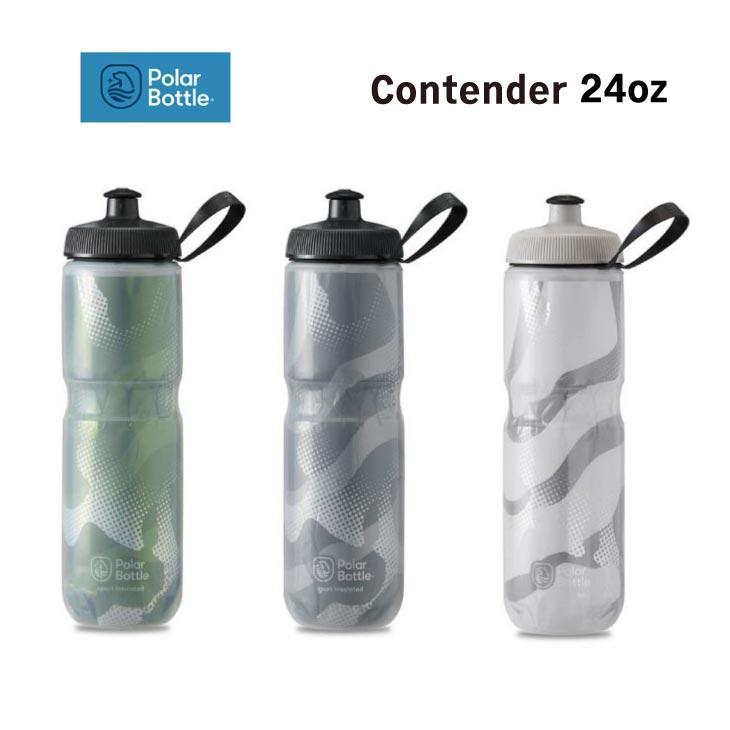 ([)POLAR BOTTLE |[ {g Sport Insulated Contender X|[c CV[ebh Re_[ 24oz 710ml ۗ{g