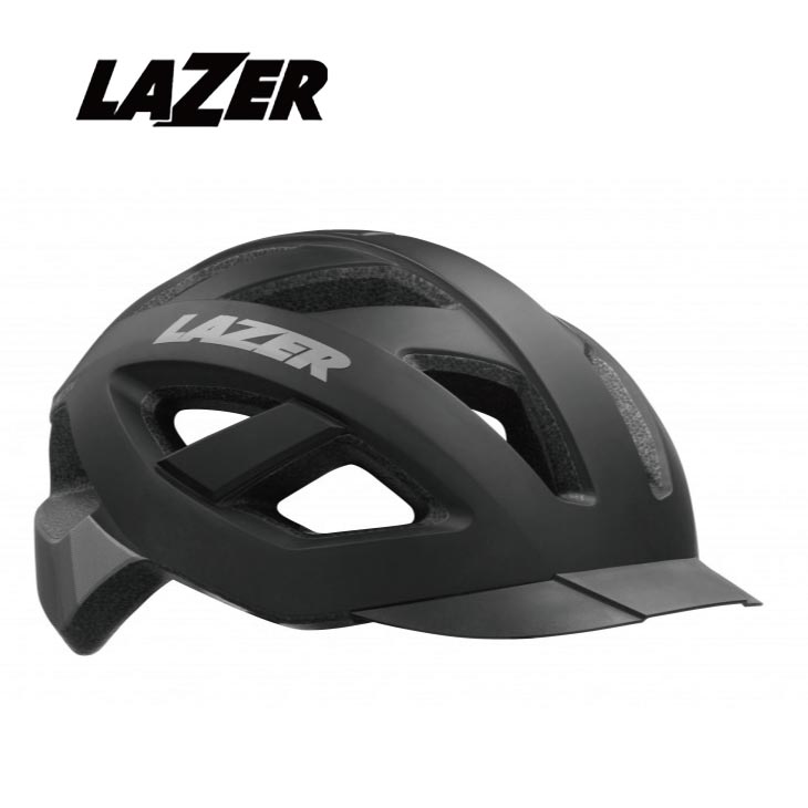 LAZER レイザー CAMELEON カメレオン MATTE BLACK GREY マットブラックグレイ CE規格クリア サイクルヘルメット