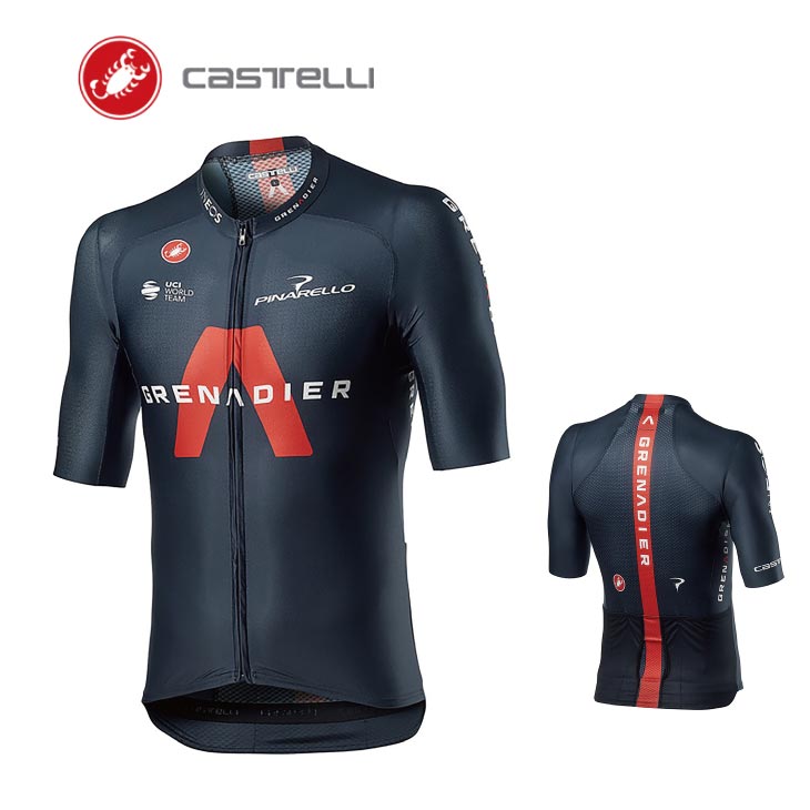 (即納)CASTELLI カステリ INEOS GRENADIERS イネオス グレナディアス AERO RACE 6.1 JERSEY MEN'S エアロレース6.1 ジャージー メンズ 半袖