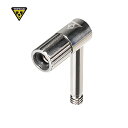 (即納)(メール便対応商品)TOPEAK トピーク Pressure-Rite Presta Valve Adapter プレッシャーライト 仏式バルブ用アダプター(4710069684290)ポンプパーツ