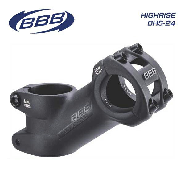 BBB ビービービー HIGHRISE ハイライズ 35D BHS-24 Ф25.4mm STEM ステム