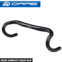 (DARE)fBA DROP HANDLE hbvnh TEAM COMPACT ROAD BAR `[RpNg[ho[31.8mm 420mm(HMJ[{)(HD-DR-003)