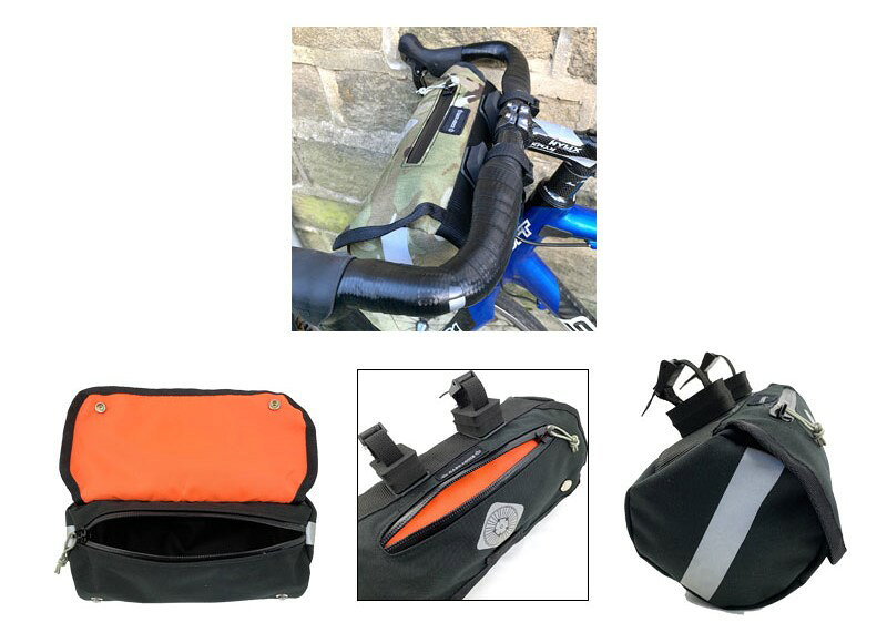 CARRADICE キャラダイス BAJA HANDLEBAR BAG バジャ ハンドルバーバッグ バイクパ...