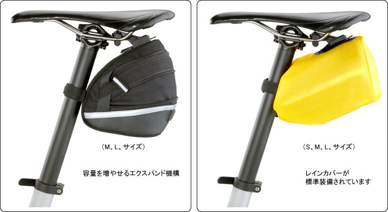TOPEAK �ȥԡ��� ���ɥ�Хå� Wedge Pack II�������å��ѥå�2 M������(BAG24402)(4712511826715)