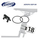BBB ビービービー ナンバーホルダー AEROFIX BSP-96 エアロフィックスBSP-96 ブラック(653200)