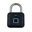 (即納)VietopS ヴィアトップス TOUCH OPEN 指紋認証 ワイヤー付き南京錠 約1.2m×φ1cm(4580000993060)ワイヤー ロック