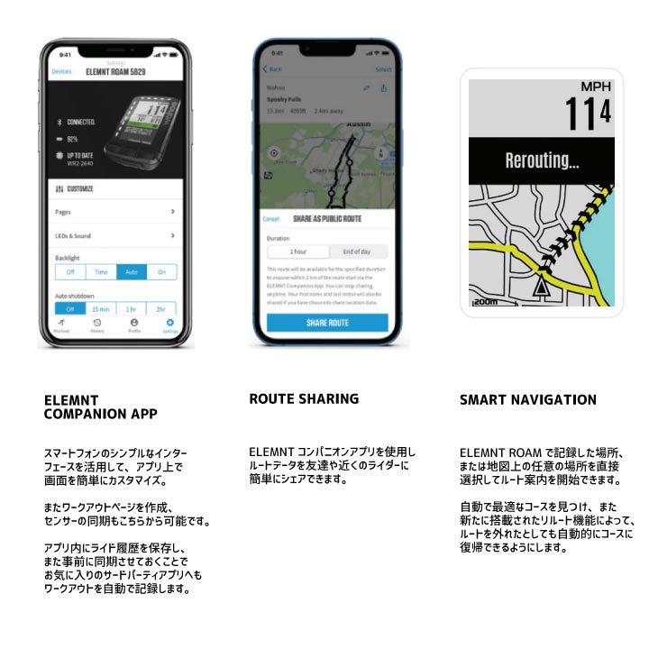 wahoo ��ա� ELEMNT ROAM V2 ������� ������ V2(WFCC6)(850010131481)�������륳��ԥ塼��