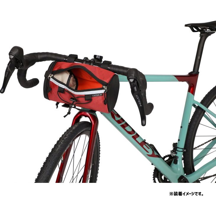 自転車館びーくるのOSTRICH オーストリッチ POTARI FRONT X TOURING ポタリ フロント X ツーリング(ラウンドボード付)フロントバッグ｜アングル3