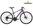 2025 MERIDA メリダ CROSSWAY 200-MD クロスウェイ200MD シルクダークパープル(シルバーパープル)【EM06】クロスバイク