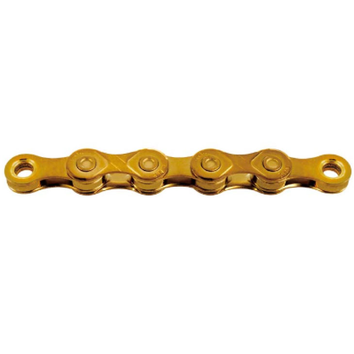 ■カラー：TI-GOLD ■10Sチェーン ■CL559R ■ピンレングス：5.88mm ■116L ■SH・CA・SRAM対応 ■JAN：【4715575890432】KMC X10 TI-GOLD 10S用チェーン X型シェイプのリンクプレートにより耐久性とスムーズなギアチェンジを高次元で両立。 ※自転車と同時注文の交換はお受けできない商品となります。 ※予めご了承下さいませ。