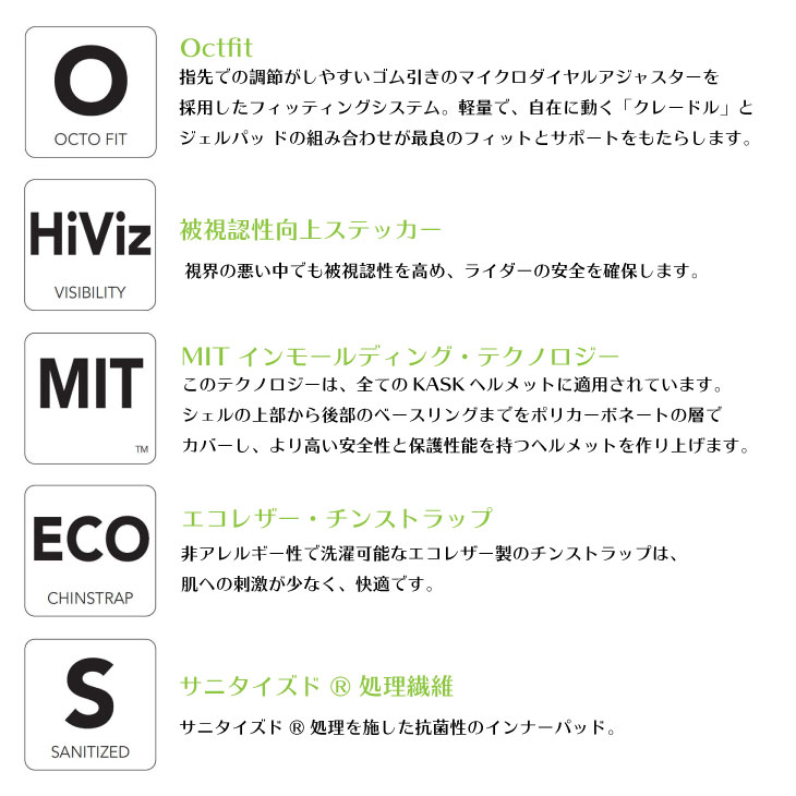 KASK ������ MOJITO 3 WG11 ��ҡ��� ���塼�� �֥�å��ޥå�(JCF��ǧ)�إ��å�