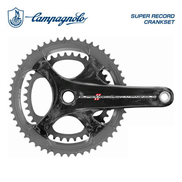 CAMPAGNOLO カンパニョーロ SUPER RECORD スーパーレコード CRANKSET クランクセット 52×36T 11S 左右セット