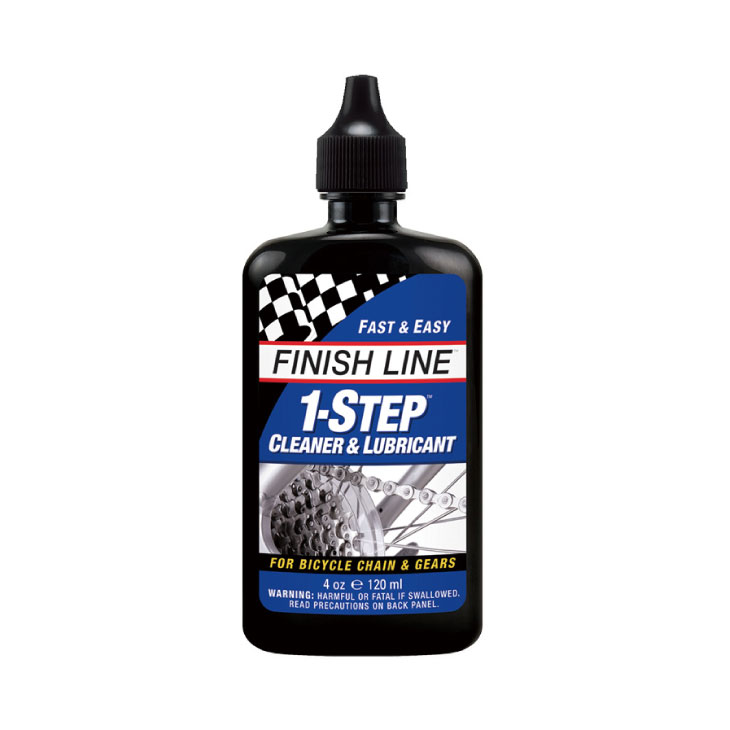 (即納)FINISH LINE フィニッシュライン 1-Step Cleaner & Lubricant 1ステップ クリーナー＆ルーブ 120ml(TOS04001)(0036121005037)