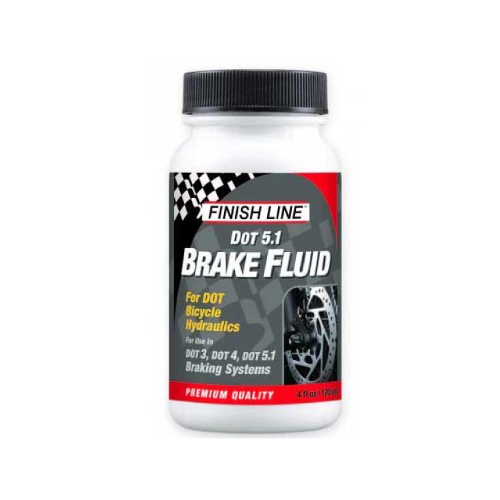 (ケミカル用品)FINISH LINE フィニッシュライン Brake Fluid DOT ブレーキフルードドット 120ml(TOS09900)(0036121001213)