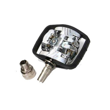 (MKS)三ヶ島ペダル PEDAL ペダル US-S Ezy ビンディング ペダル シルバー(左右セット)(4560369000500)