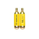 TOPEAK トピーク CO2インフレーター 16g ネジ付 CO2カートリッジ(2本セット)(YPP12800)(4712511823523)