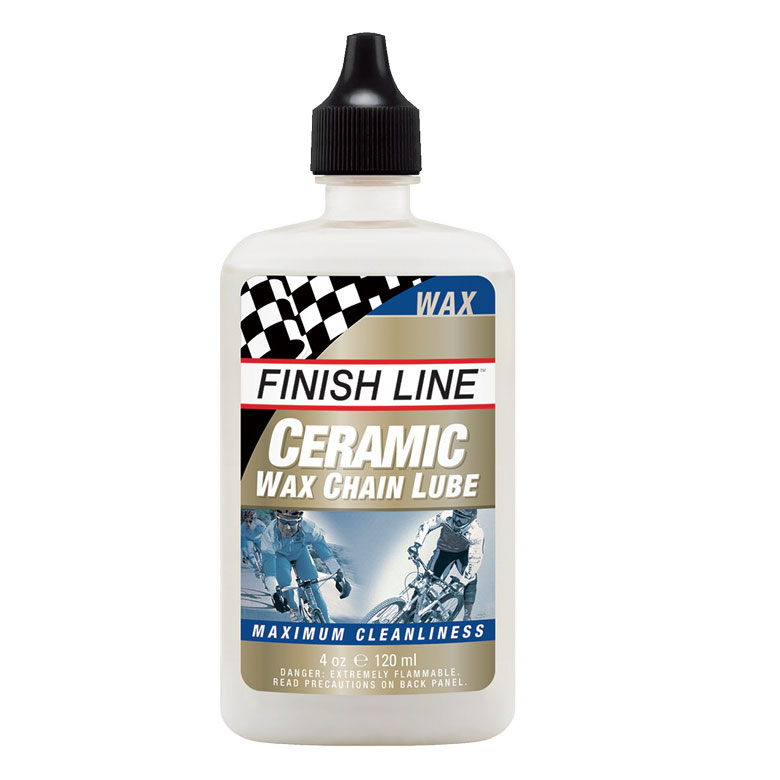 (即納)(ケミカル用品) FINISH LINE フィニッシュライン Ceramic Wax Chain Lube　セラミックワックスルーブ 120ml(TOS06502)(0036121006058)