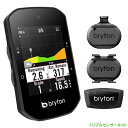 Bryton ブライトン Rider S500T ライダー S500T (ケイデンス スピード 心拍センサー付き) サイクルコンピューター GPS ルートナビ機能(4718251593115)