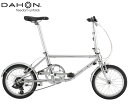 (在庫有り)(選べる特典付き！)DAHON ダホン D-ZERO D-ゼロ クローム 7段変速